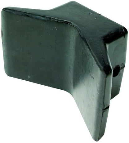 Attwood 11200-1 - Tope de Goma para Remolque en V, Color Negro, 2 x 2 Pulgadas