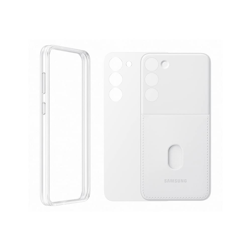 SAMSUNG - Carcasa para Galaxy S23+, color blanco