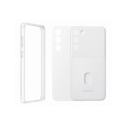 SAMSUNG - Carcasa para Galaxy S23+, color blanco