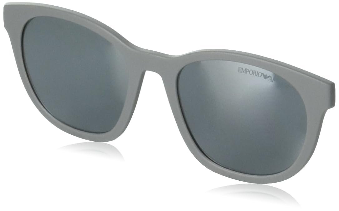 Emporio Armani Ek4001c - anteojos de sol con clip para marcos redondos para anteojos graduadas