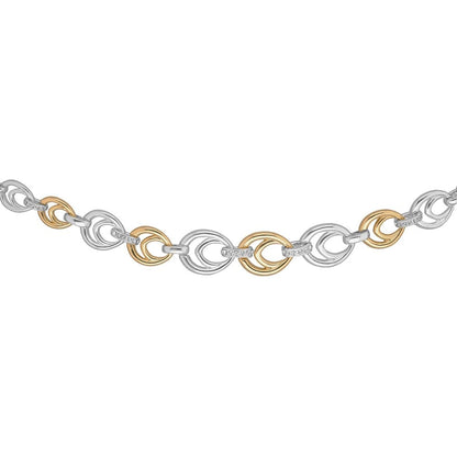 Anne Klein Collar Bitono Ovalado para Mujer