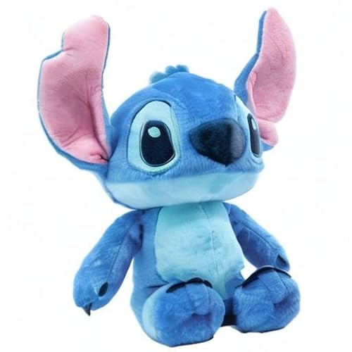 KIDS PREFERRED Disney Baby Lilo & Stitch - Juguete de Peluche Suave para bebés y niños pequeños y niñas, Regalo para niños, Puntada Azul, 15 Pulgadas