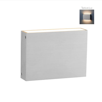 Tecnolite - Lámpara de Pared Arbotante LED 8 W, Luz Cálida Brillante, Interiores, No atenuable, LED integrado
