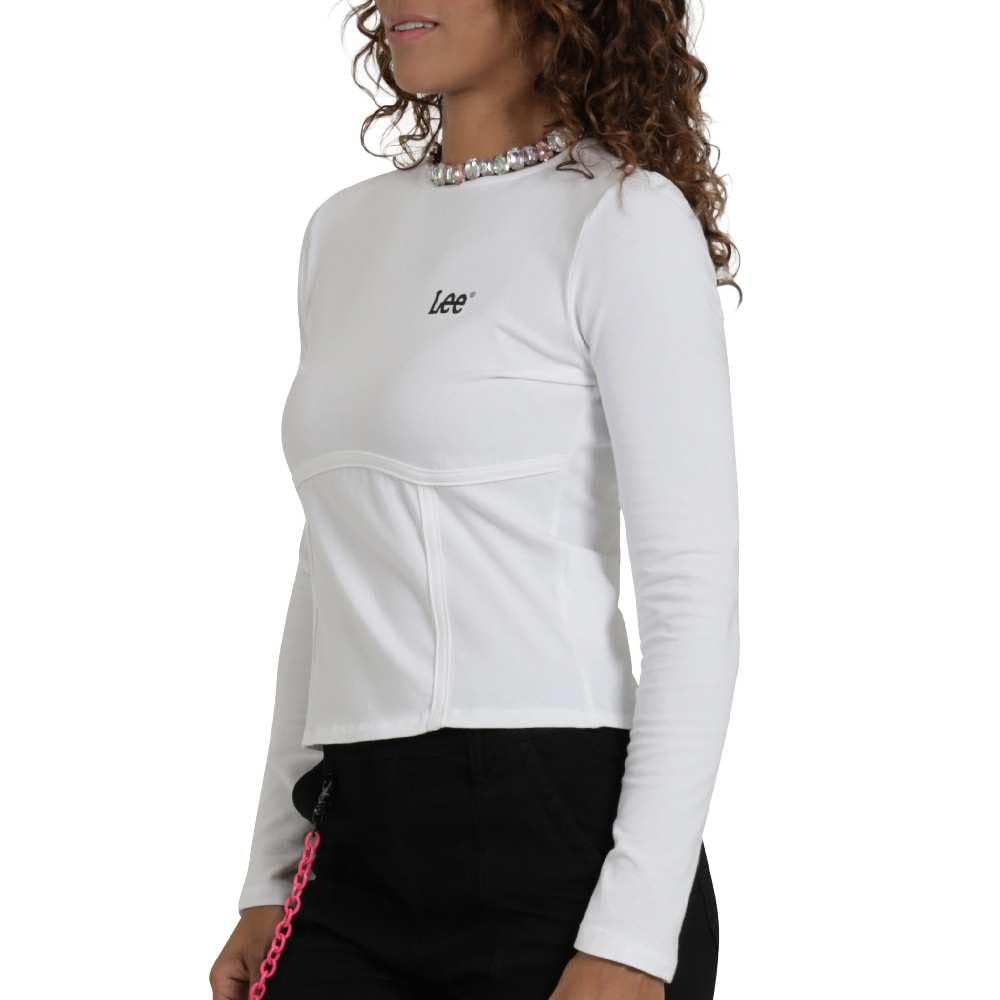 Lee Camisa Slim Fit de Algodón para Mujer