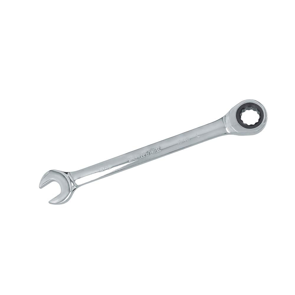 Surtek 100548 Llave Combinada Matraca 1" Cromo-Vanadio - 13 - 16"