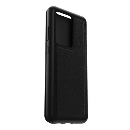OtterBox Strada Series Funda para Galaxy S20 Ultra/Galaxy S20 Ultra 5G - Negro/Pewter
