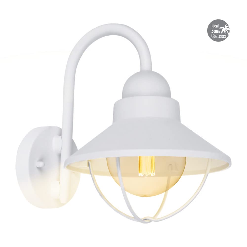 Tecnolite - Lámpara de Pared Arbotante Tipo Farol, para Exteriores, Base E27, 60 W, No Incluye Foco