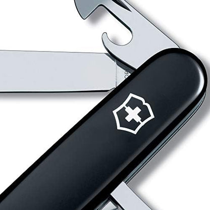 Victorinox Swiss Army - Multiherramienta, Navaja de Bolsillo | Multiherramienta duradera de acero inoxidable cuenta con un destornillador Phillips, escariador y punzón para manualidades y