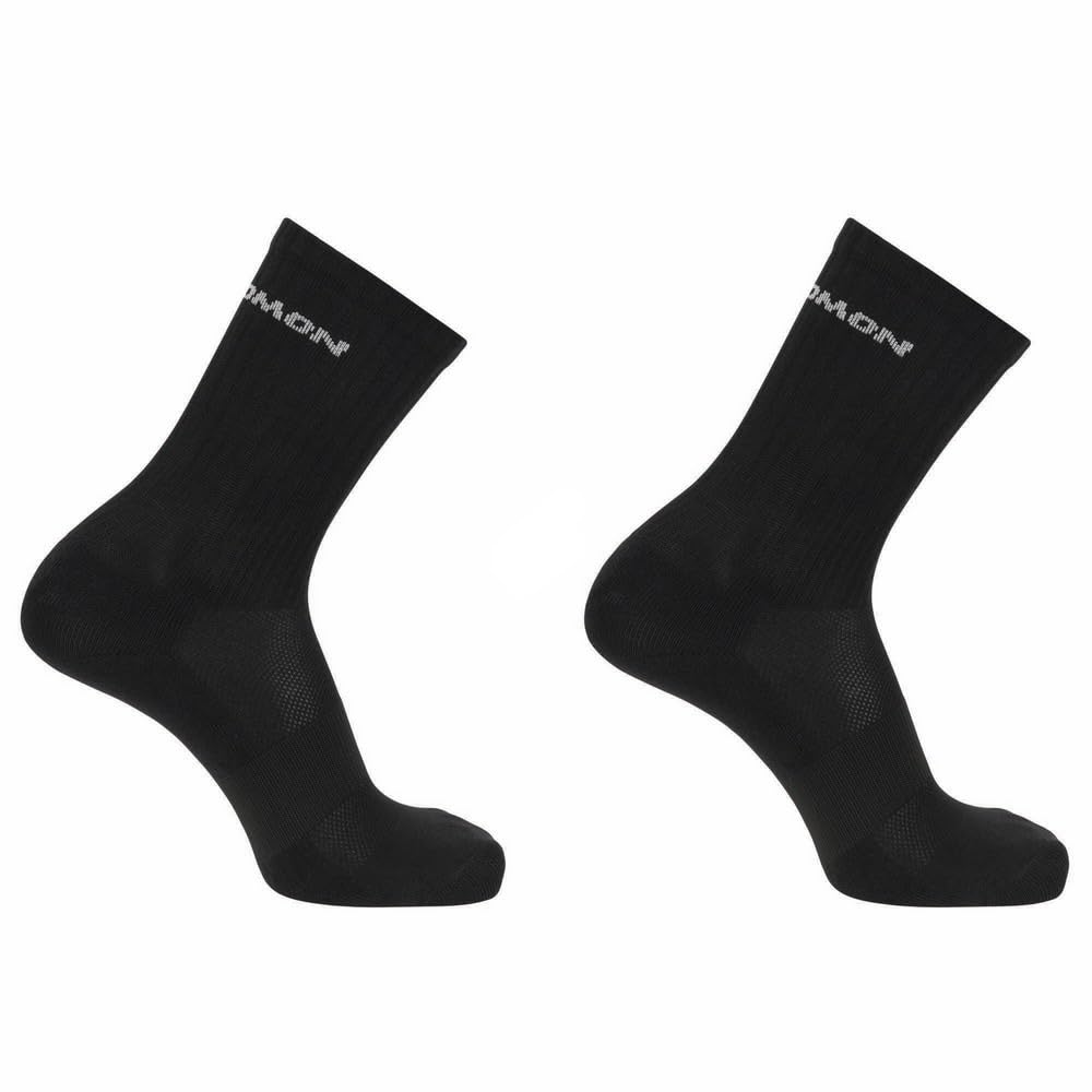 Salomon LC2083800 Evasion Crew - Calcetines unisex (2 unidades)