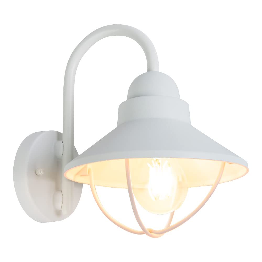 Tecnolite - Lámpara de Pared Arbotante Tipo Farol, para Exteriores, Base E27, 60 W, No Incluye Foco