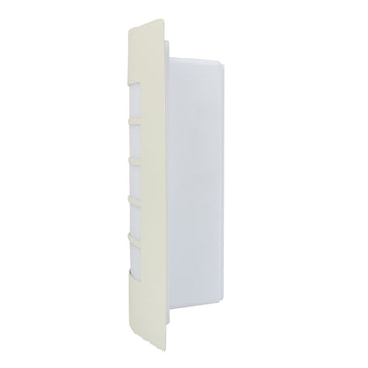 Tecnolite - Lámpara de Pared para Exteriores, Color Satinado, Base E27, 100 - 240 Volts