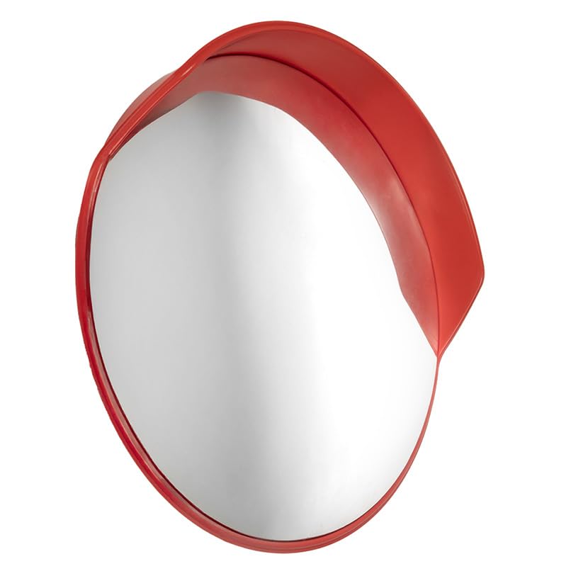 DOGOTULS CT3016 Espejo convexo de seguridad 60cm (0.7mm) | 0.7mm grosor, policarbonato PC y polipropileno PP, vision 10m, angulo 120 grados, montaje interior exterior