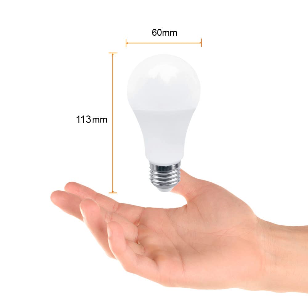 Tecnolite Connect - Pack 1 Foco A19 RGB Inteligente WiFi LED 8 W Base E27, Luz RGB + 1 Bombilla Inteligente Atenuable Compatible con Alexa, Google Assistant, Siri y App Móvil. Iluminación Interior