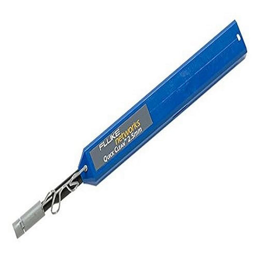 Fluke Networks QuickClean-2.5-1P, Fiber Optic Cleaner for 2.5 mm Fiber, SC, ST, Fc, E2000, Single