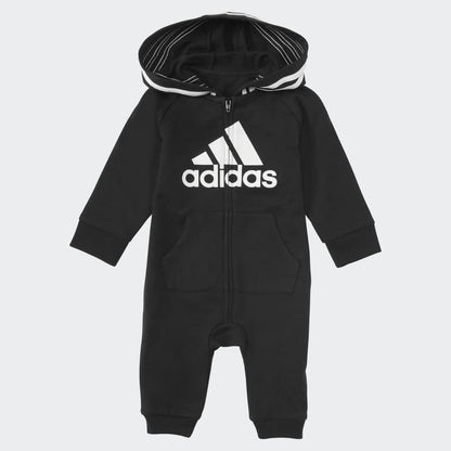 adidas Long Sleeve Zip Front Adidas Hooded Coveralls Durmientes para bebés y niños pequeños bebés niños