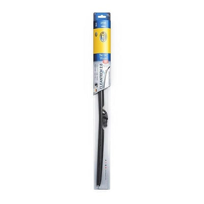 Hella Cleantech 2.0 Limpiaparabrisas 14 in con Revestimiento Nano-Grafito, Negro, 9XW 358 053-141