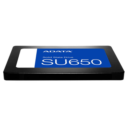 ADATA SSD 256GB 2.5" QLC 3D, SATA 6GB/s 450MB/520MB ASU650SS-256GT-R