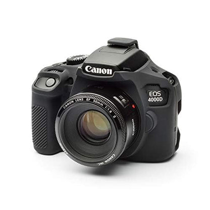 EasyCover Funda Protectora para Cámara Fotográfica Canon T6 / T7 / T100 Negro