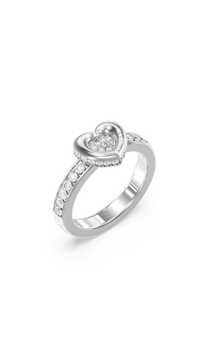 GUESS Anillo para Mujer L.O.V.E. color Plata