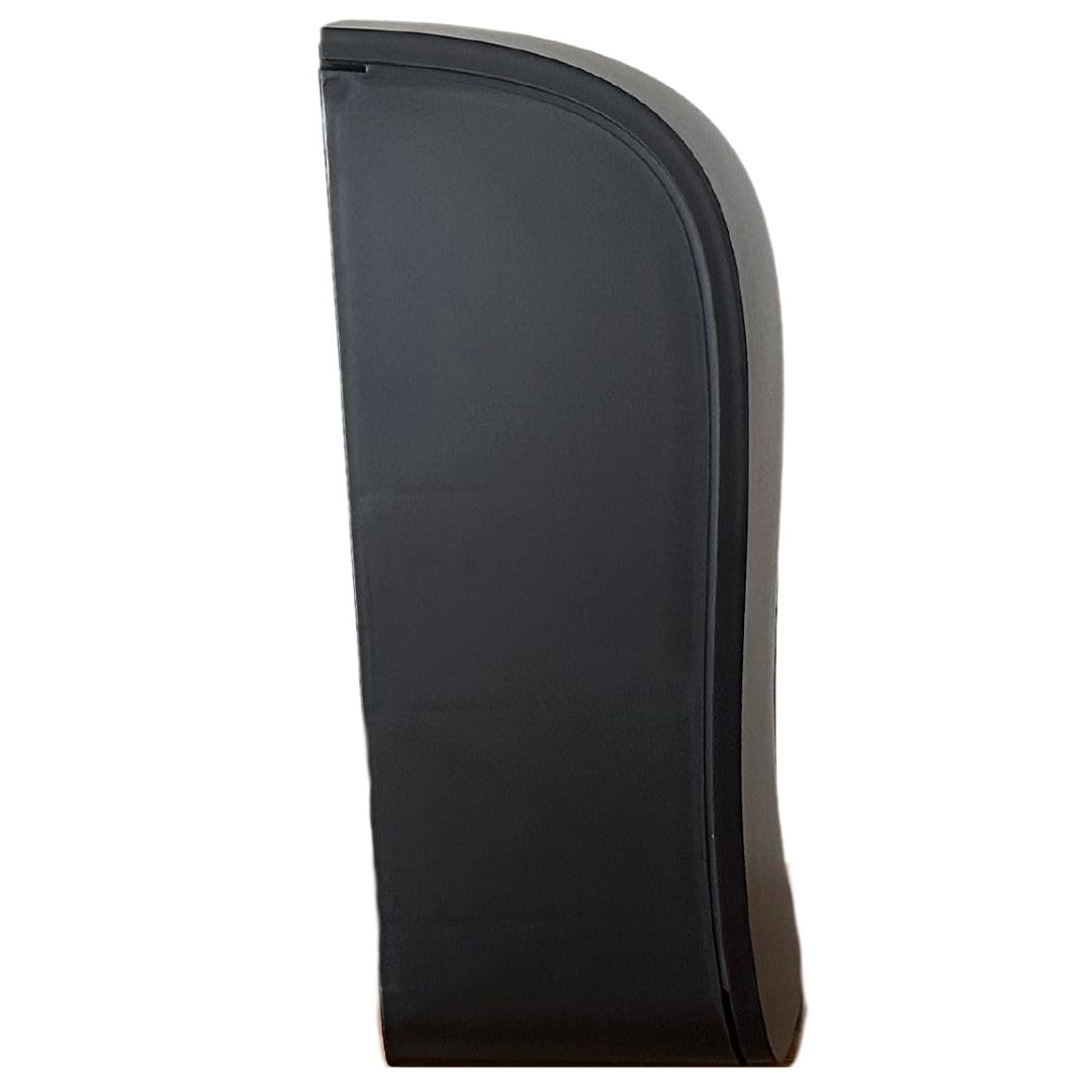 Titán Gustamar Dispensador de Toalla Interdoblada Tipo Sanitas G-8248F-BN, Color Negro