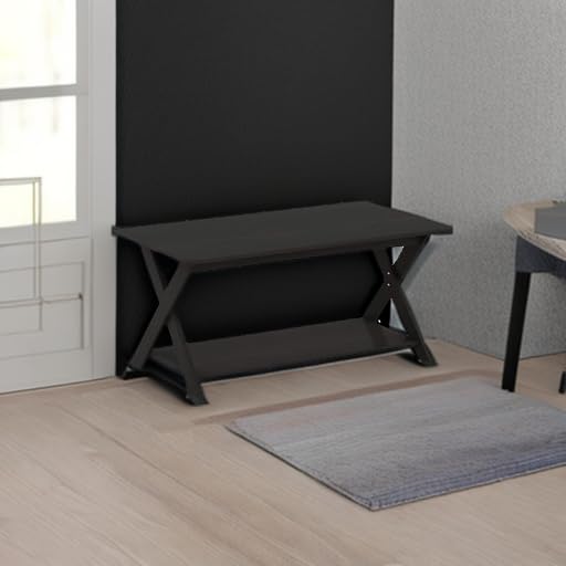 Furinno Mesa de Café Moderna y Cruzada, Espresso