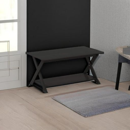 Furinno Mesa de Café Moderna y Cruzada, Espresso
