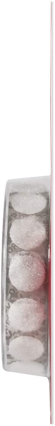 Círculos con Adhesivo de Uso General Marca VELCRO® Blanco 1.5cm 75 juegos (80122N)