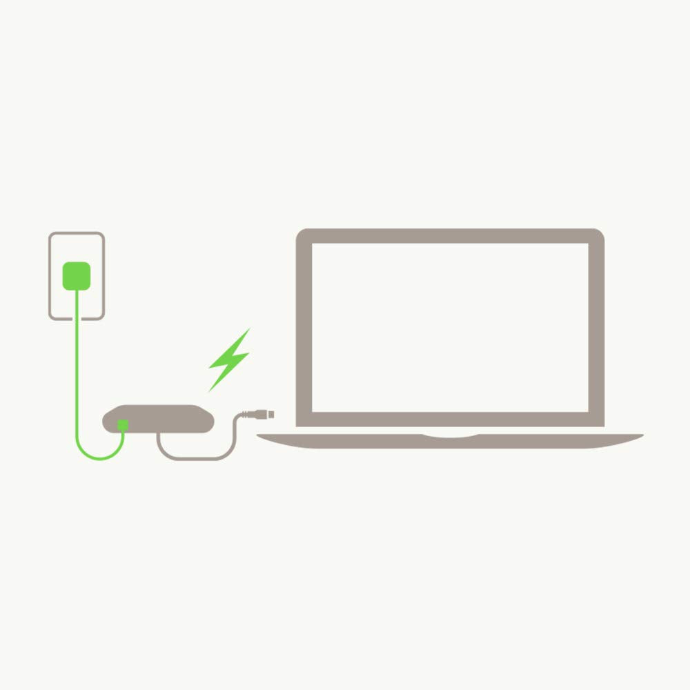 Belkin AVC004btBK Adaptador Multimedia + Carga USB-C (100 W), Negro