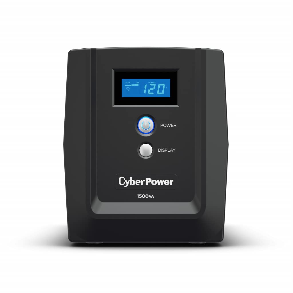 CyberPower OM1500ATLCD UPS con Regulador de Voltaje, 1500V | Pantalla LCD, Topología Línea Interactiva