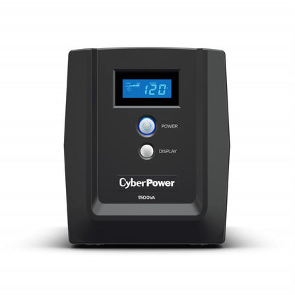 CyberPower OM1500ATLCD UPS con Regulador de Voltaje, 1500V | Pantalla LCD, Topología Línea Interactiva