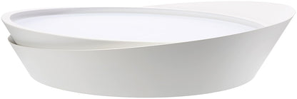 Tecnolite Lámpara Plafón LED Redonda 54 W - Sobreponer en Techo, Luz Suave Cálida, 100 - 240 V, Interiores, LED integrado, Moderna y Contemporánea, Ideal para pasillos, dormitorio, cocina y sala