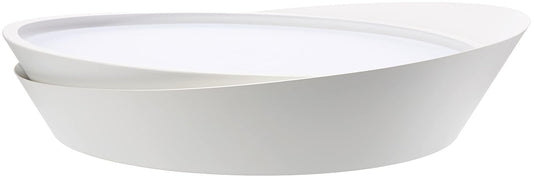Tecnolite Lámpara Plafón LED Redonda 54 W - Sobreponer en Techo, Luz Suave Cálida, 100 - 240 V, Interiores, LED integrado, Moderna y Contemporánea, Ideal para pasillos, dormitorio, cocina y sala