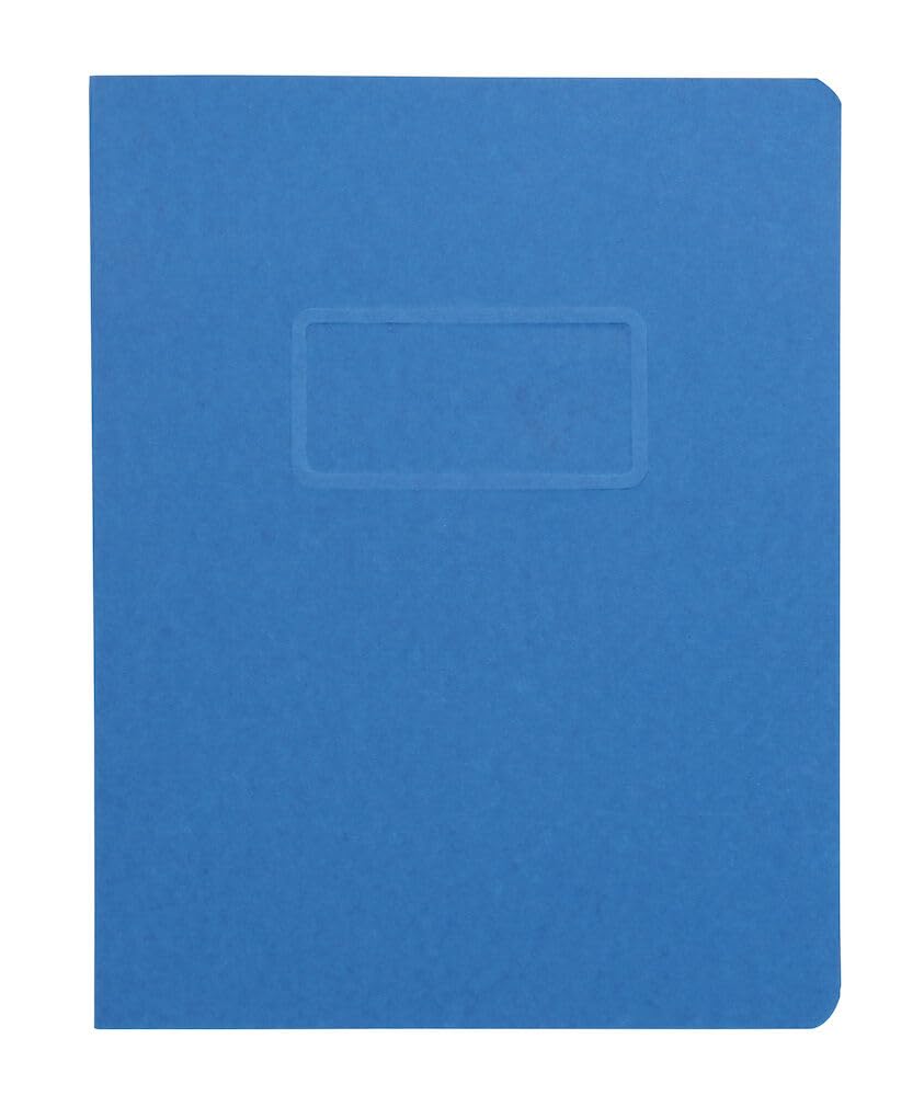 Oxford Cubiertas de informe con bisagra lateral marcada, azul oscuro, tamaño carta, 5 por paquete, (99402EE)