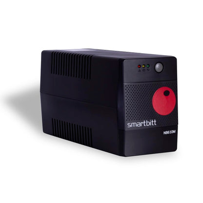 Smartbitt No Break Interactivo de 610 VA / 305 W con 4 Contactos, Negro, SBNB610M