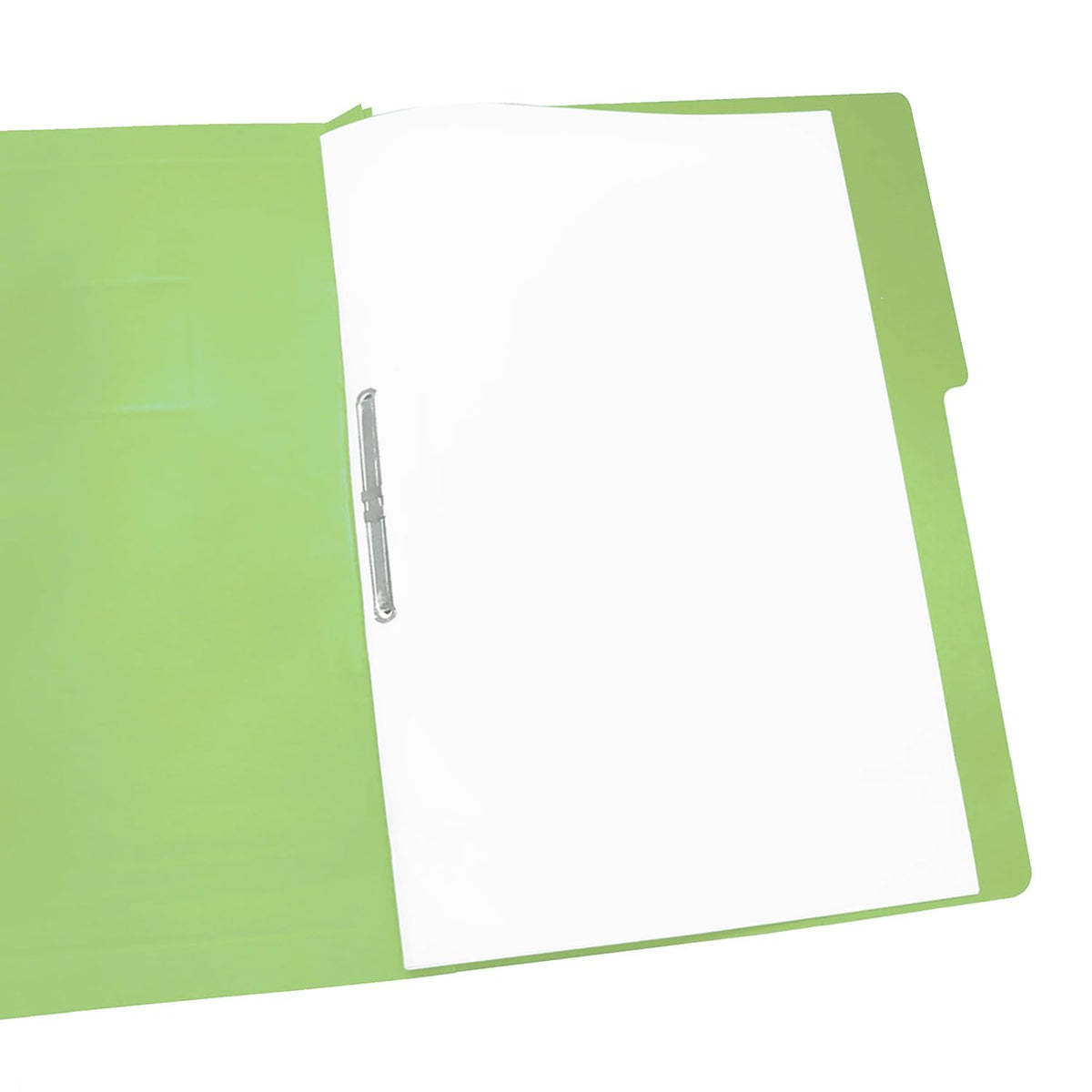 Wilson Jones/Carpeta Accopress Folder con Broche de 8 cm. 300 Hojas. Verde Claro 140 pzas. Oficio. P4569