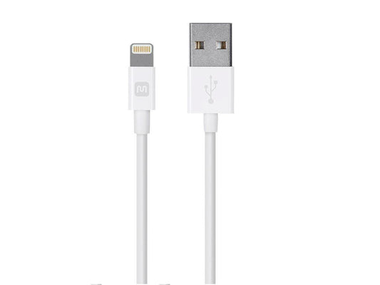 Monoprice 112844 Select Series Apple MFi Certified Lightning to USB Charge and Sync Cable, 3 feet, White