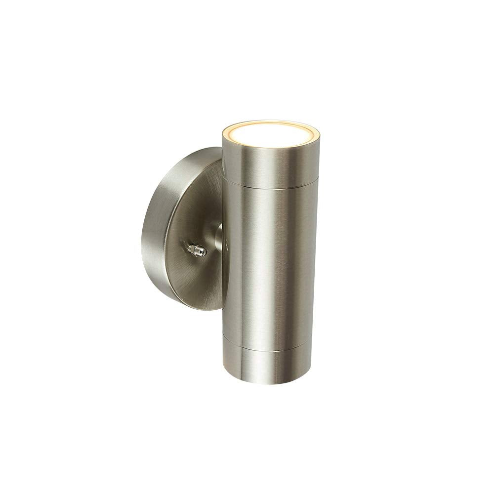 Tecnolite - Lámpara de exterior LED para sobreponer, 9 W, Luz suave cálida