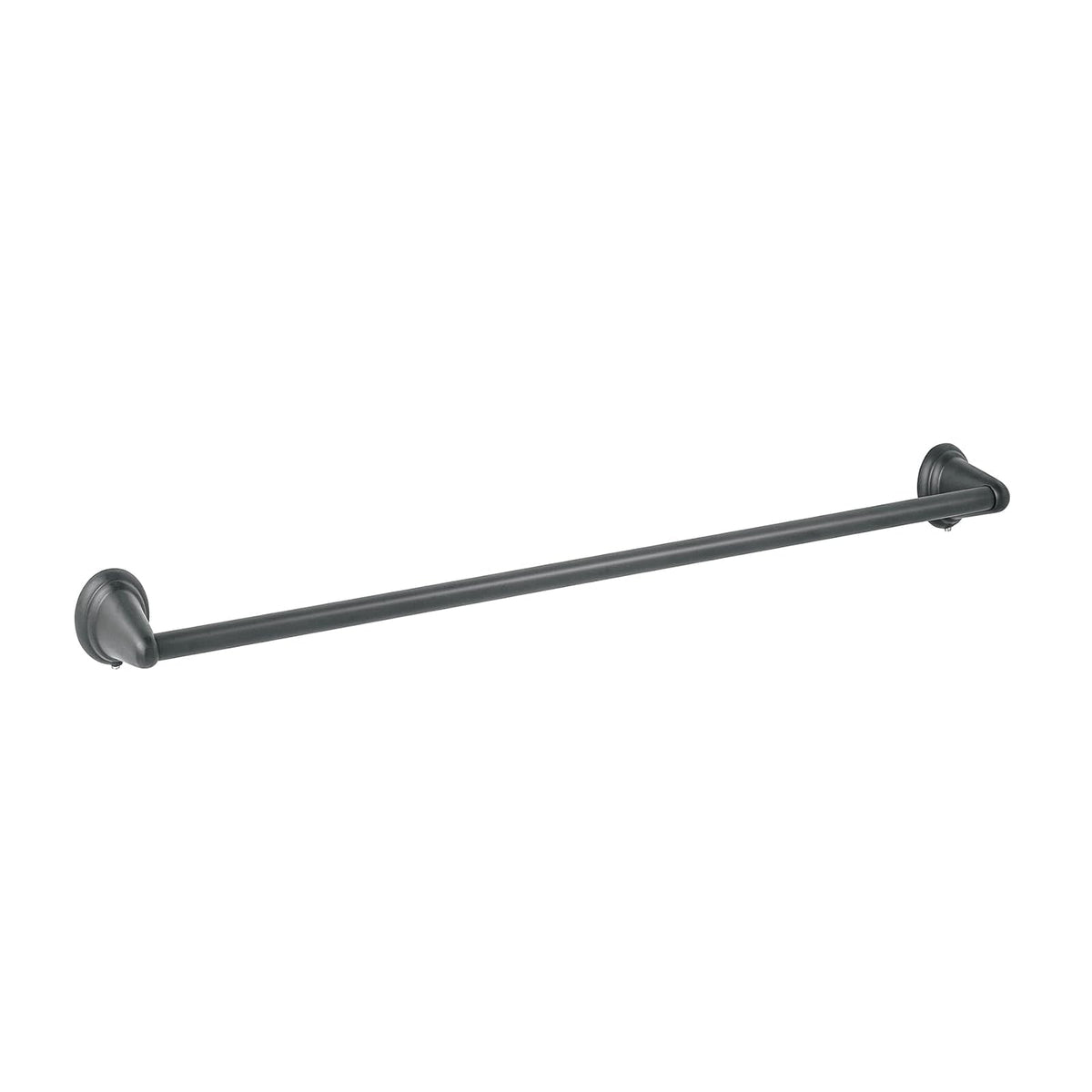 Foset Aqua AQA-86 Toallero de Barra Metálico para Semiempotrar, 60 cm - Negro