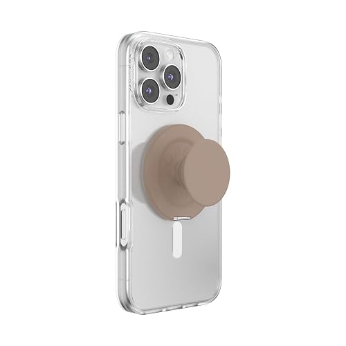PopSockets - Empuñadura para MagSafe, Agarre para teléfono con Soporte de teléfono Integrado, Soporte Ajustable para Retrato u Paisaje, Fuerte sujeción magnética, Compatible con Carga inalámbrica