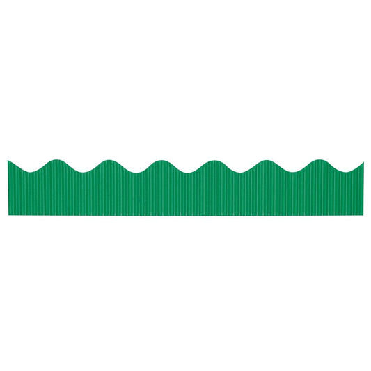 Pacon Bordette - Papel para tablón de anuncios, Esmeralda, 2.25" x50'
