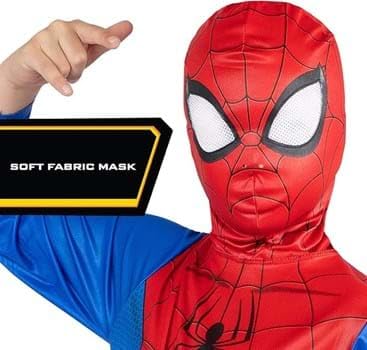 Disfraz de Marvel de Spider-Man para niño, talla M