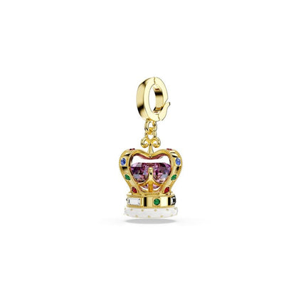 Charm Minions Crown, Tallas mixtas, Lilas, Acabado en oro de 18 quilates