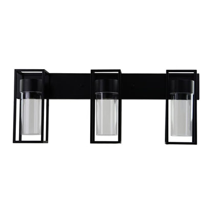Tecnolite Lámpara de Pared Arbotante Exterior Máx. 180W - 3 Bases E27, IP44, No incluye focos, Compatible con focos A19
