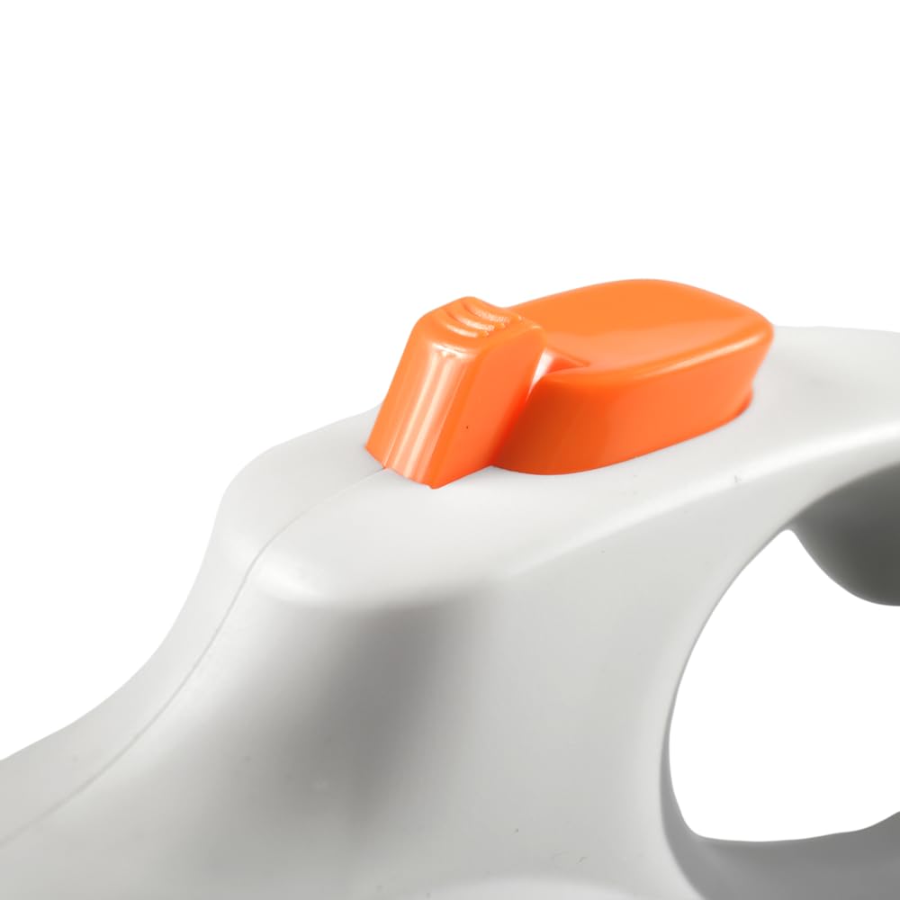 Fancy Pets Correa Retráctil para Perros Spiro Color Blanca Tamaño Chica con 3 Metros de Longitud