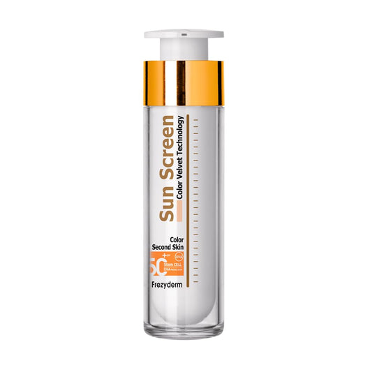Frezyderm Color Velvet Protector Solar Facial SPF50+ con Acabado Matte 50ml | Protector Solar Facial SPF50+