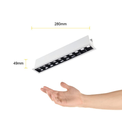 Tecnolite Lámpara Downlight LED Empotrable 20 W - Luz Suave Cálida, 100 - 277 V, IRC 90, LED integrado, Lámpara de Techo para Empotrar