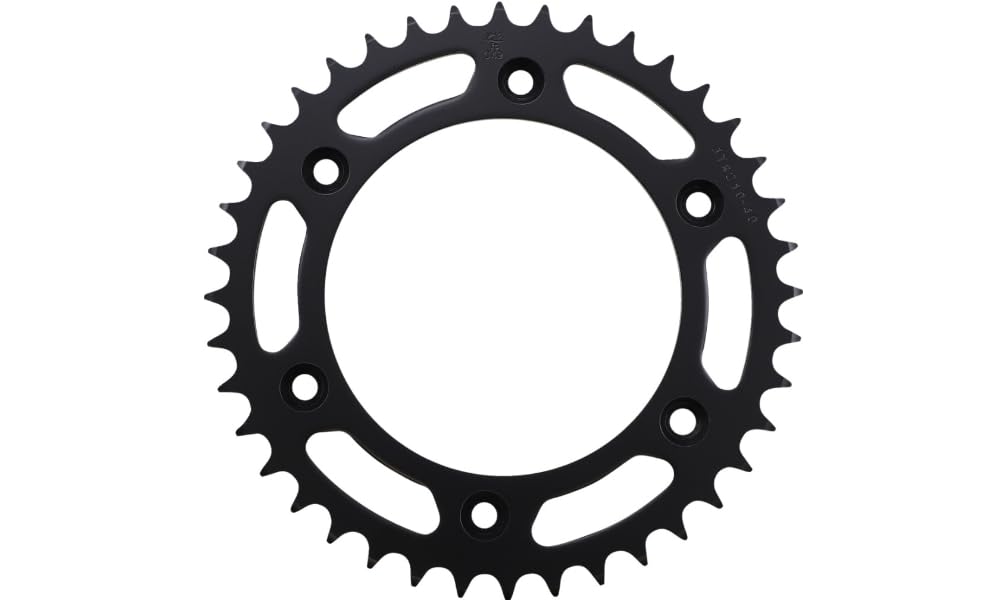 JT Sprockets JTR210.42 42T - Piñón Trasero de Acero, Color Negro