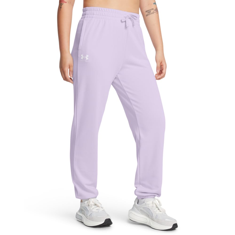Under Armour Rival Terry Pantalón de Chándal, Mujer