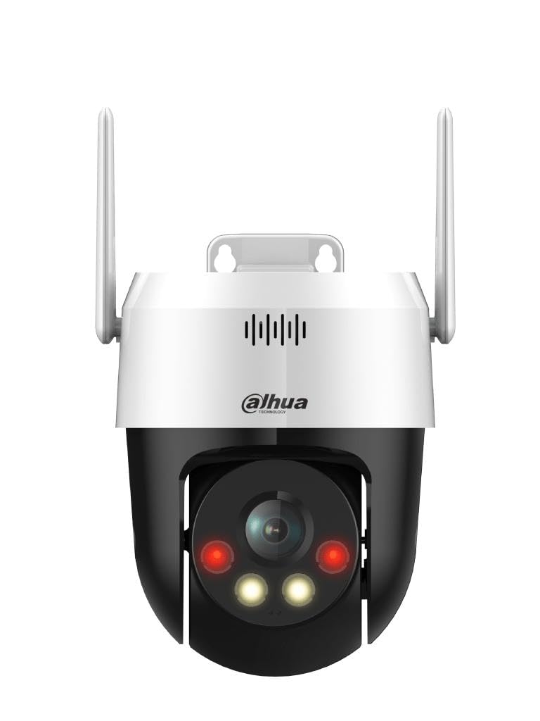 Dahua Camara IP, Domo, 2MP, IR 30m, Exterior, IP66, Micro SD, Full Color, Disuasion Activa