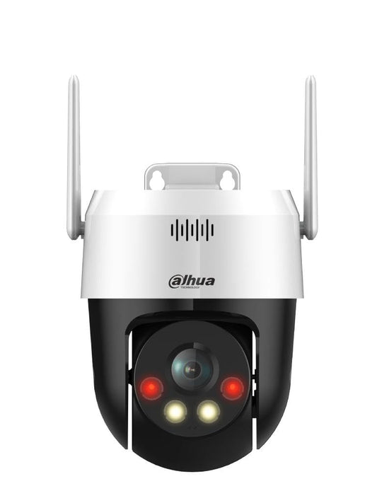 Dahua Camara IP, Domo, 2MP, IR 30m, Exterior, IP66, Micro SD, Full Color, Disuasion Activa